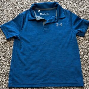 Under Armour Kids Navy Polo Shirt